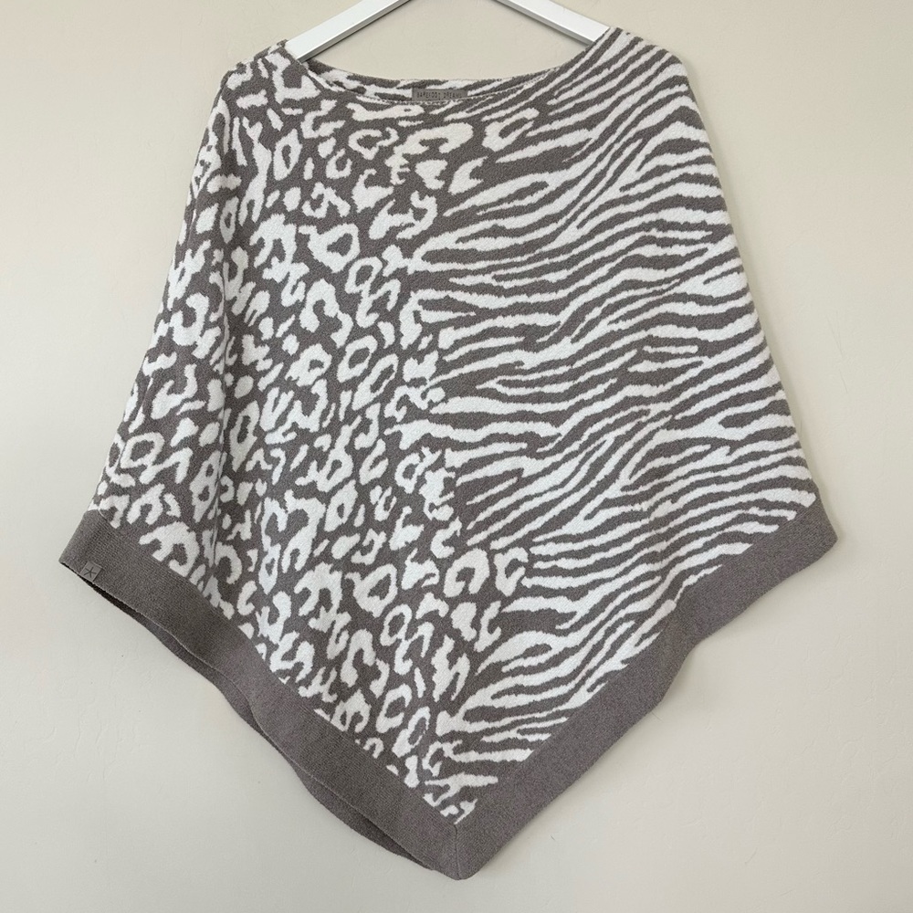 Barefoot Dreams CozyChic Ultra Lite Ocean Breeze Poncho